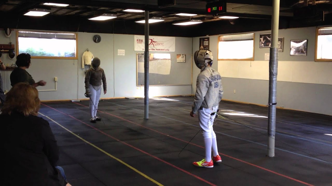 Gold Medal Bout - Part II: Maya Szon-Lillard vs. Elliot Chapman @ ProFencing Y14 Mixed Saber