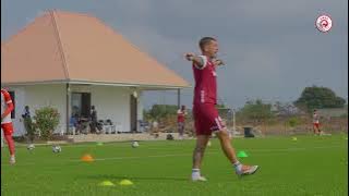 KIKOSI KIMEREJEA MAZOEZINI LEO TAYARI KWA MAANDALIZI YA MCHEZO WA MARUDIANO DHIDI YA NSINGIZINI