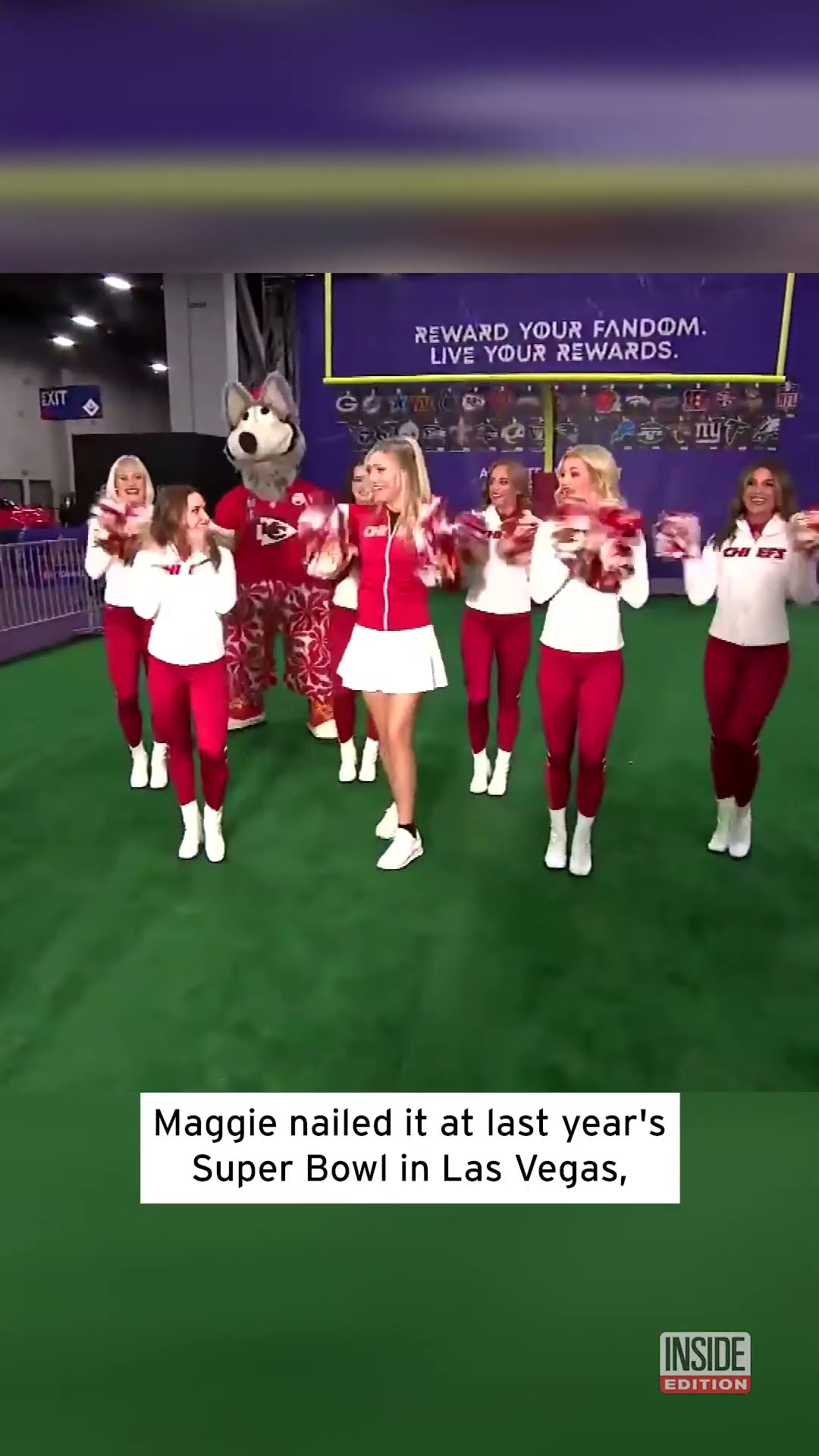 Maggie Sajak Is Back for Super Bowl LIX #shorts