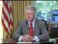 President Clinton's Internet Address - July 2000