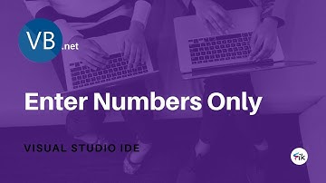 Validasi Sederhana Inputan Hanya Angka | VB.net