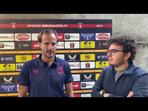 Genoa Primavera, mister Gilardino commenta la vittoria contro il Padova