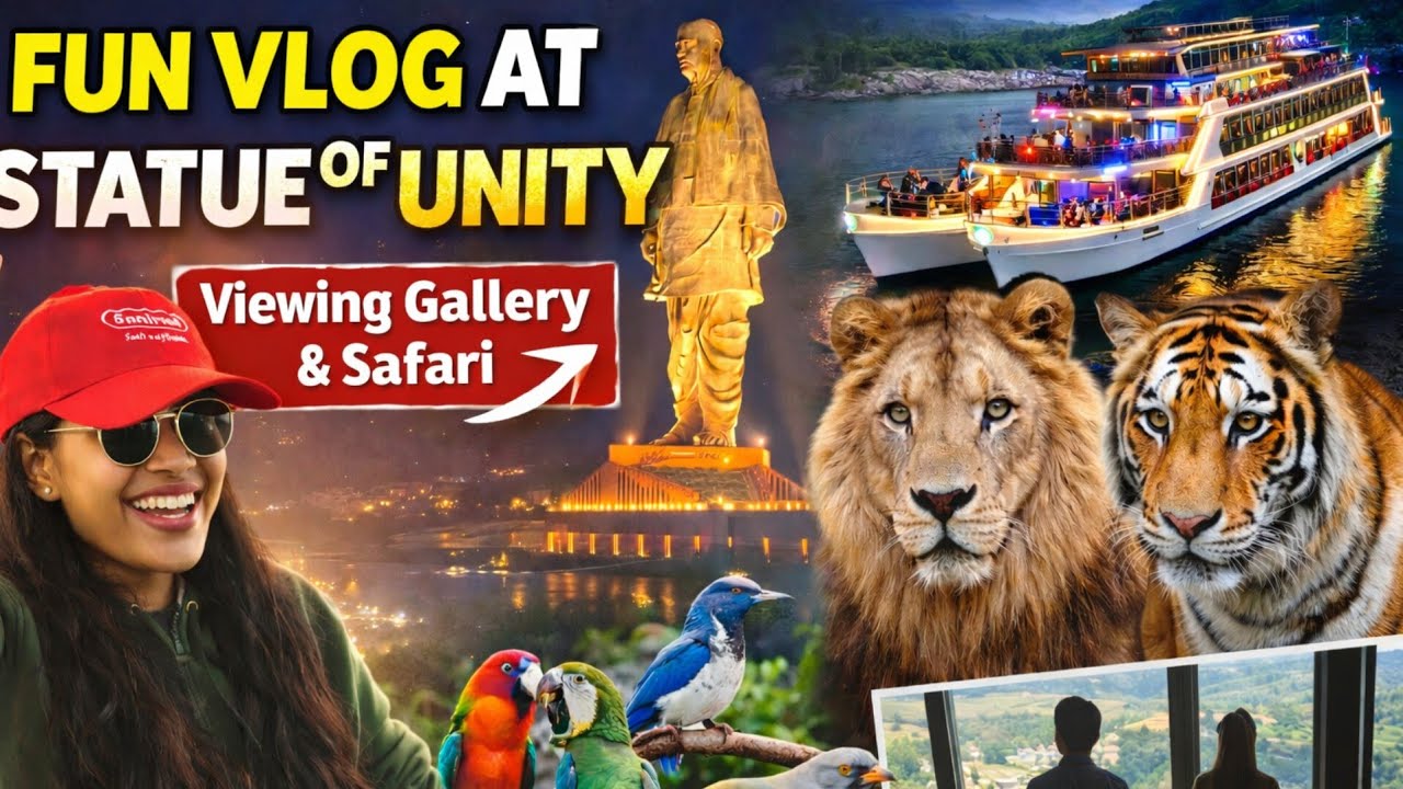 Statue of Unity Vlog | Complete Travel Guide, Tickets, Transport & Tips