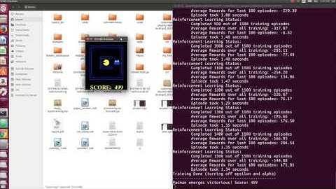 Small Maze - Approximate Q-learning