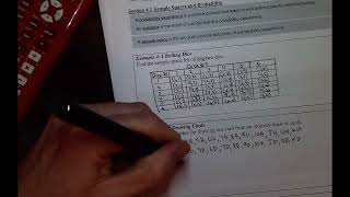 NorthArk MAT 2133 Section 4.1 Example 4-2 Sample Space
