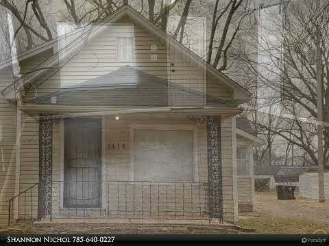1414 NE Monroe ST, Topeka, KS home video tour