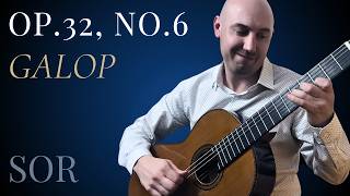 Sor | Op.32, No.6 (Galop) | 6 Petites Piรจces | Classical Guitar