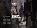 Polis ekipleri kapıyı kırıp girdi