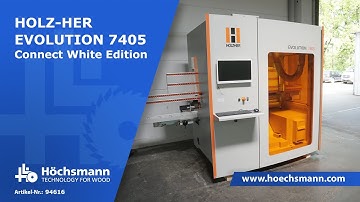 HOLZ-HER EVOLUTION 7405 Connect White Edition (Höchsmann Klipphausen)