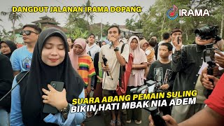 Nia Dirgha Terpesona Dengar Suara Merdu Sang Pemain Suling Menyanyikan Sebuah Lagu Di Irama Dopang