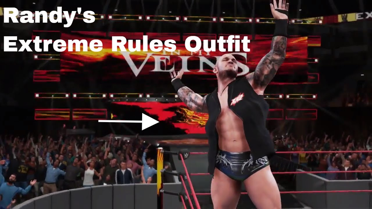 How To Create Randy Ortons Extreme Rules Attire In WWE2k18
