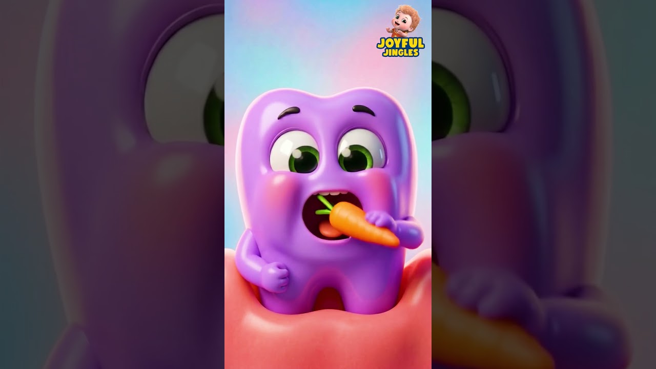 Kids Learn To Brush Teeth | Eat Healthy Food | Brush Your Teeth | Baby Cartoon #shorts #cartoon