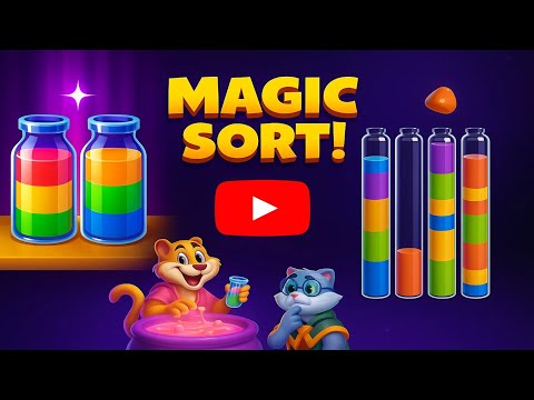 Magic Sort! 🧪 | Satisfying Water Sort Puzzle Gameplay (Android)