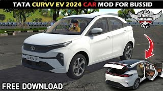 Tata Curvv Ev 2024 Mod For Bussid | Bus Simulator Indonesia | Free Download | BUSSID  screenshot 2