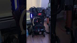 Hasbro ghostbusters Proton pack start up and shut down