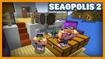 Seaopolis 2 | Simple Storage Network w/@MischiefofMice| E07 | 1.19.2  Modpack
