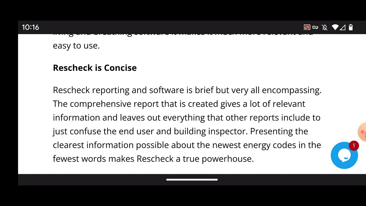10 Reasons Rescheck is the Best Energy Report www.rescheck.info