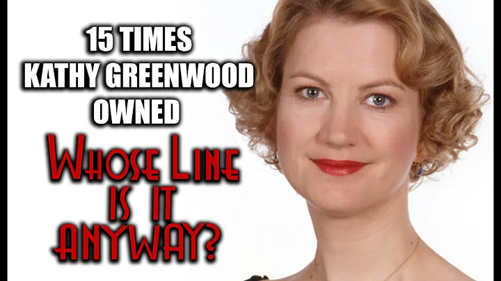 15 Times Kathy Greenwood Owned "Whose Line Is It, ...