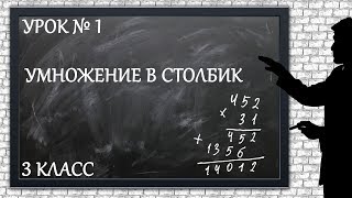 Изучаем математику с нуля / Урок № 1 / Умножение в столбик Изучаем математику с нуля / Урок № 1 / Умножение в столбик