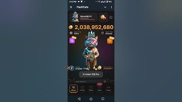 30 October Hashcats telegram mining game combo cards and Staking code