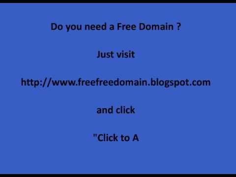 Free Domain Name Registration