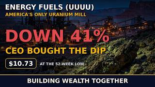 UUUU Stock Review: Energy Fuels Down 41% — But the CEO Just Bought the Dip