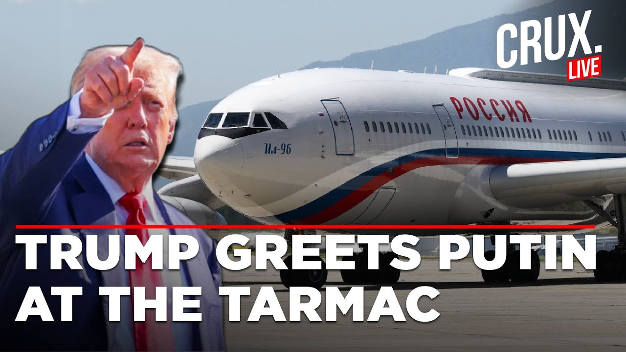 LIVE | UNPRECEDENTED Trump Welcomes Putin To Alaska With B-2 Bomber, Fighter Jet Escort, Red Carpet