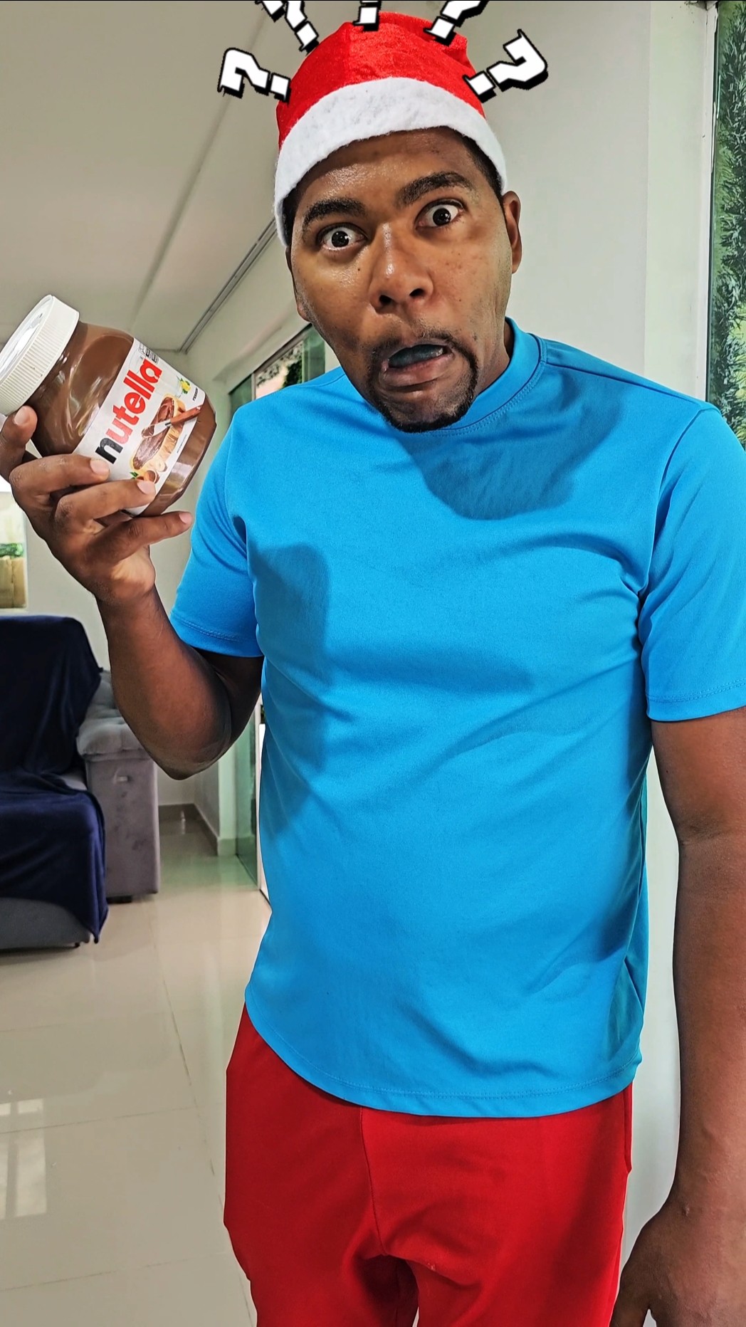 Cute prank on Nutella ??? #funny