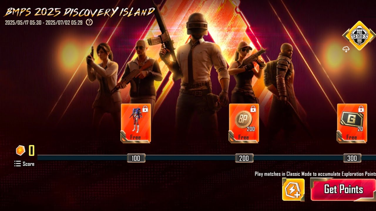 Discovery island Event Bgmi | Bpms 2025 discovery island bgmi | get more points in discovery island