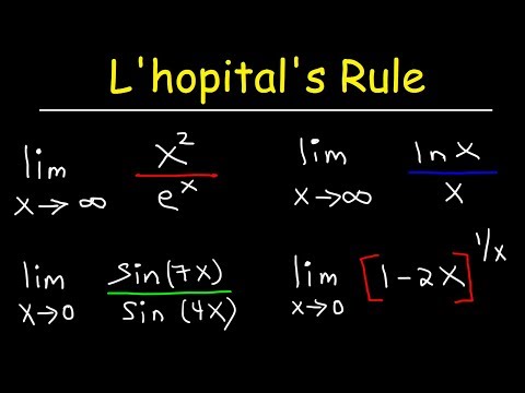 Video: Hoe De Limieten Te Vinden Met De Lopital-regel?