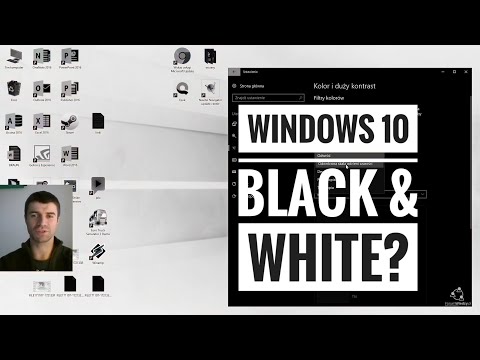 Jak włączyć kolory w Windows 10? Czarno biały obraz ;) ROZWIĄZANIE | ForumWiedzy