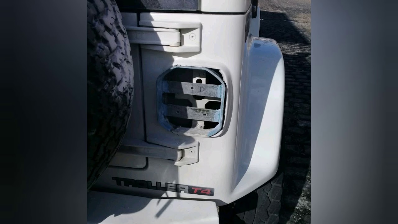 Lanterna trazeira do Troller (Beto fibra de Natal RN)