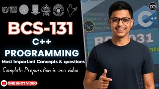 BCS 031 Complete Preparation in one video | BCS 031 Important Questions | One Shot | #imps