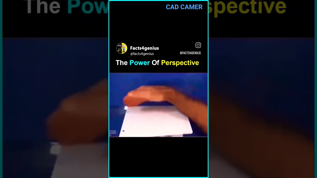 The Power of Perspective. #design #shorts #ytshorts #power #3d #3dmodeling #3ddesign #cad #3dcad
