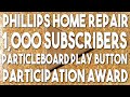 Particleboard Play Button Participation Award to Celebrate 1k Subscribers!
