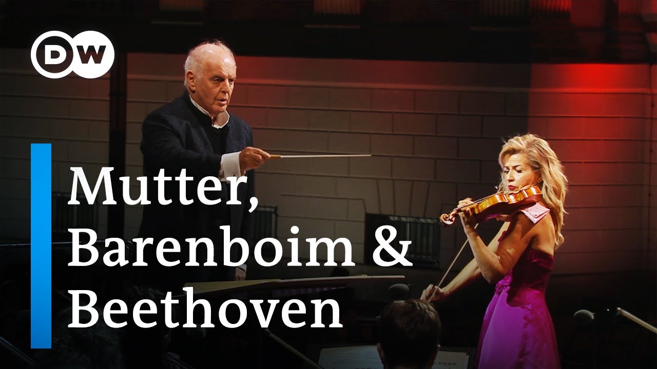 Anne-Sophie Mutter and Daniel Barenboim play Beethoven in Berlin