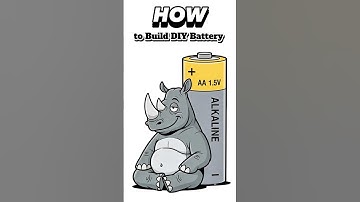 How to Build DIY Battery in Post-Apocalyptic World #shorts #science #diy