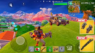 Samsung S23 Ultra 60 FPS Fortnite Mobile Gameplay *PERFORMANCE MODE ON LOWEST GRAPHICS SEASON 3!!*