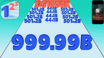 Satisfying Mobile Game Number Masters Top Gameplay Android iOS Walkthrough Big Update All Levels Kem