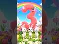 Number 3 for kids! Three bunnies in a magical meadow #bunnies #forkids #learning #preschool #nursery