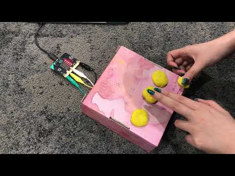 Micro:bit whack-a-mole game