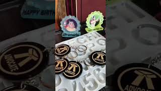 Rexine key chain making