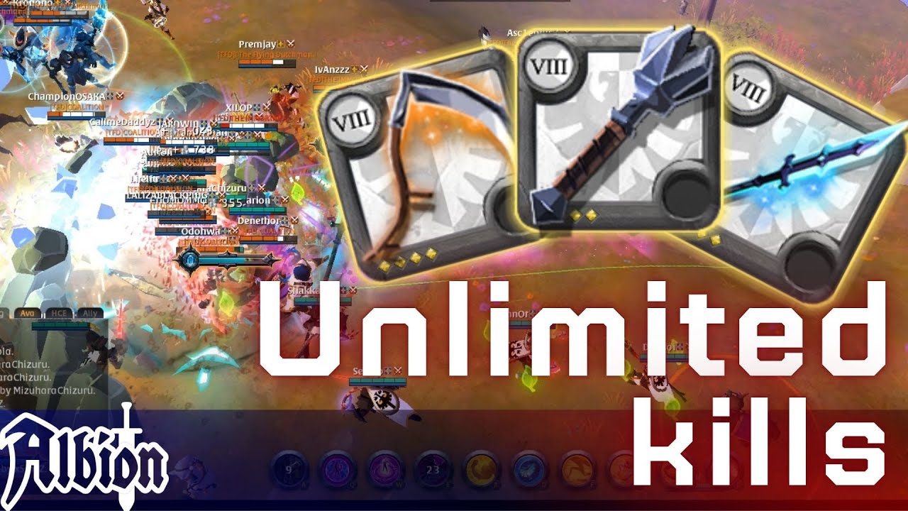 Unlimited Kills Bombsquad - ALBION ONLINE ASIA SERVER | BEST MOMENT