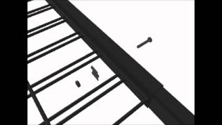 Freestanding T Grid Display Assembly