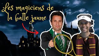 Les JOUEURS DE TENNIS aux TECHNIQUES LES PLUS INSOLITES 🧙‍♂️⚡️