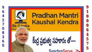 Pmkk Free Training And 100% Placement Synchroserve Above Canara Bank Mangamuru Road One