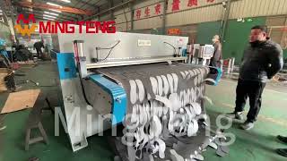 Automatic Feeding Cutting Machine for Shoe Upper | High Precision Shoe Making Machine #machine