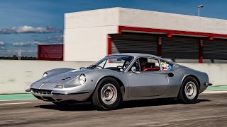 Ferrari Dino 246 GT: Prova in pista della prima mitica V6 - Davide Cironi