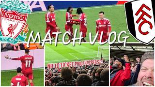 RIO NGUMOHA & SALAH SCORE STUNNERS! LIVERPOOL 2-0 FULHAM | MATCH VLOG