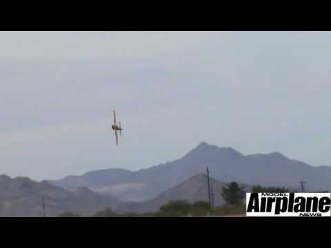 Tucson Aerobatic Shootout 2009 - Todd Bridges One Wing Landing - Presented By Model Airplane News